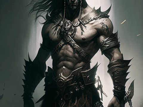 Free Fantasy Background Human Barbarian