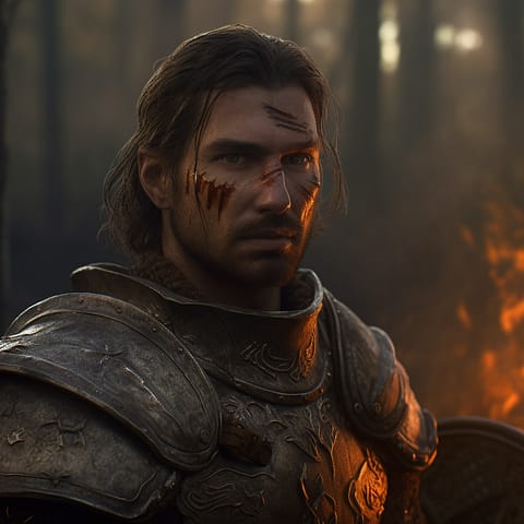 Free Fantasy Background Human Warrior