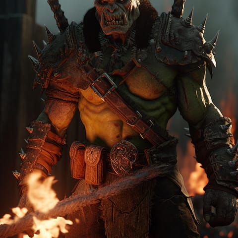 Fantasy Orc Barbarian Free Download